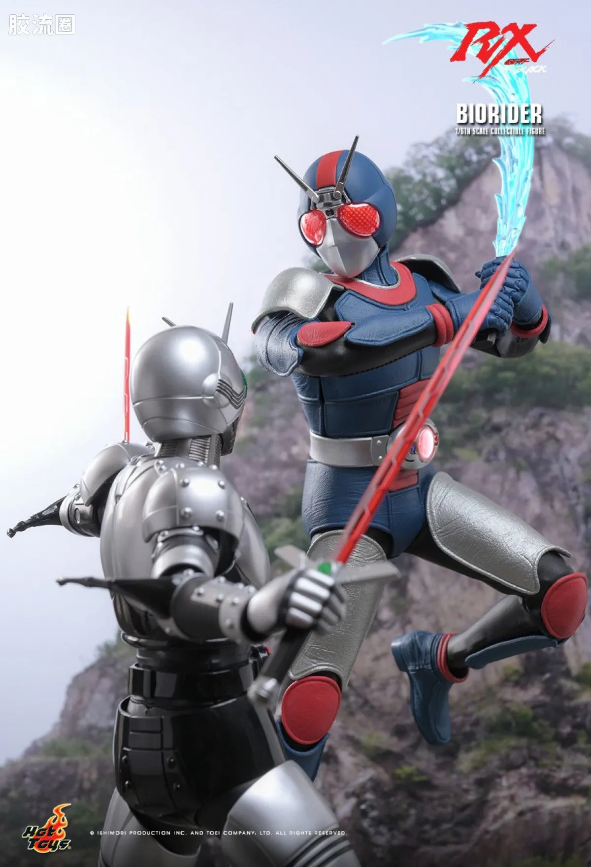 HT 1比6可动人偶 TMS系列 TMS180 假面骑士BLACK RX - 生化骑士 - 图片