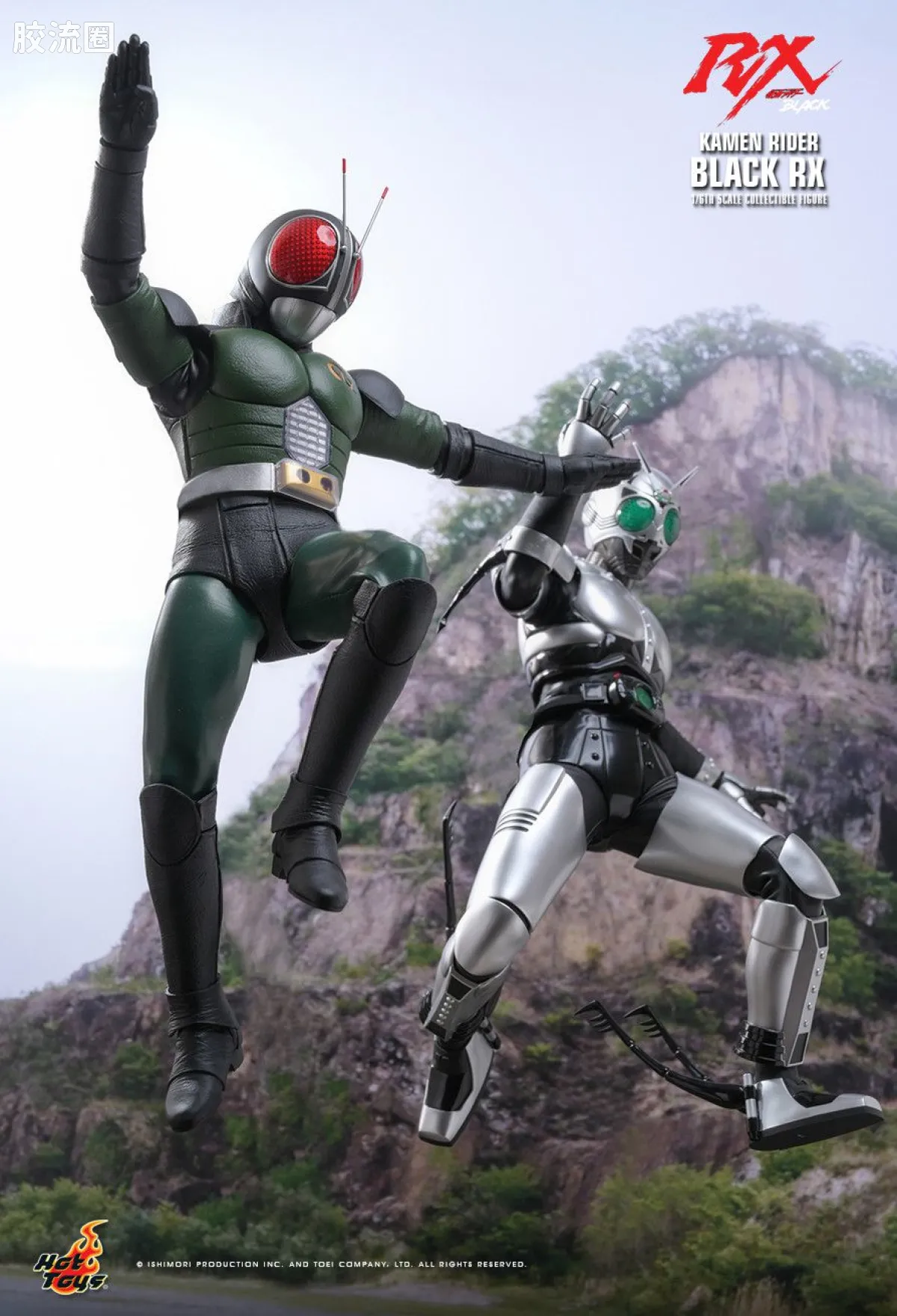 HT 1比6可动人偶 TMS系列 TMS179 假面骑士BLACK RX - 假面骑士BLACK RX - 图片
