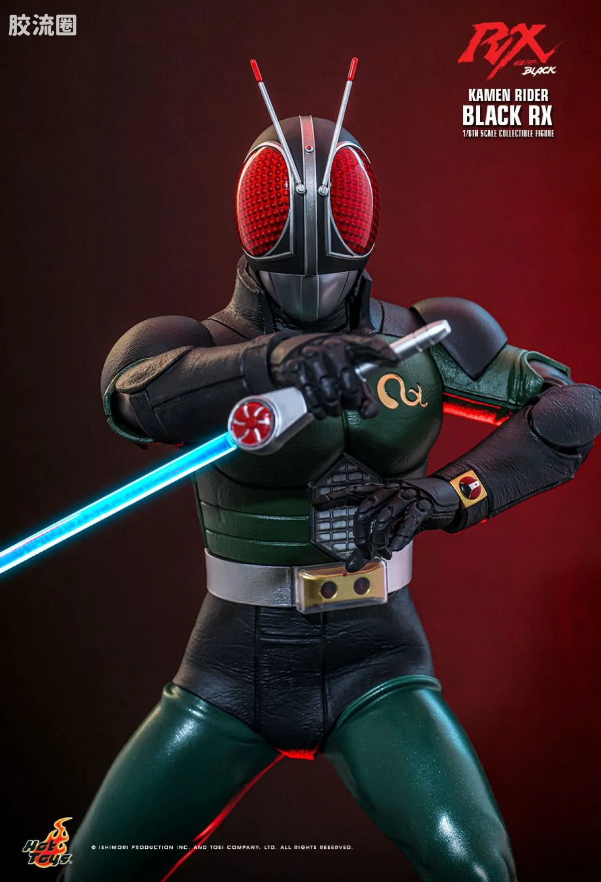 HT 1比6可动人偶 TMS系列 TMS179 假面骑士BLACK RX - 假面骑士BLACK RX - 图片