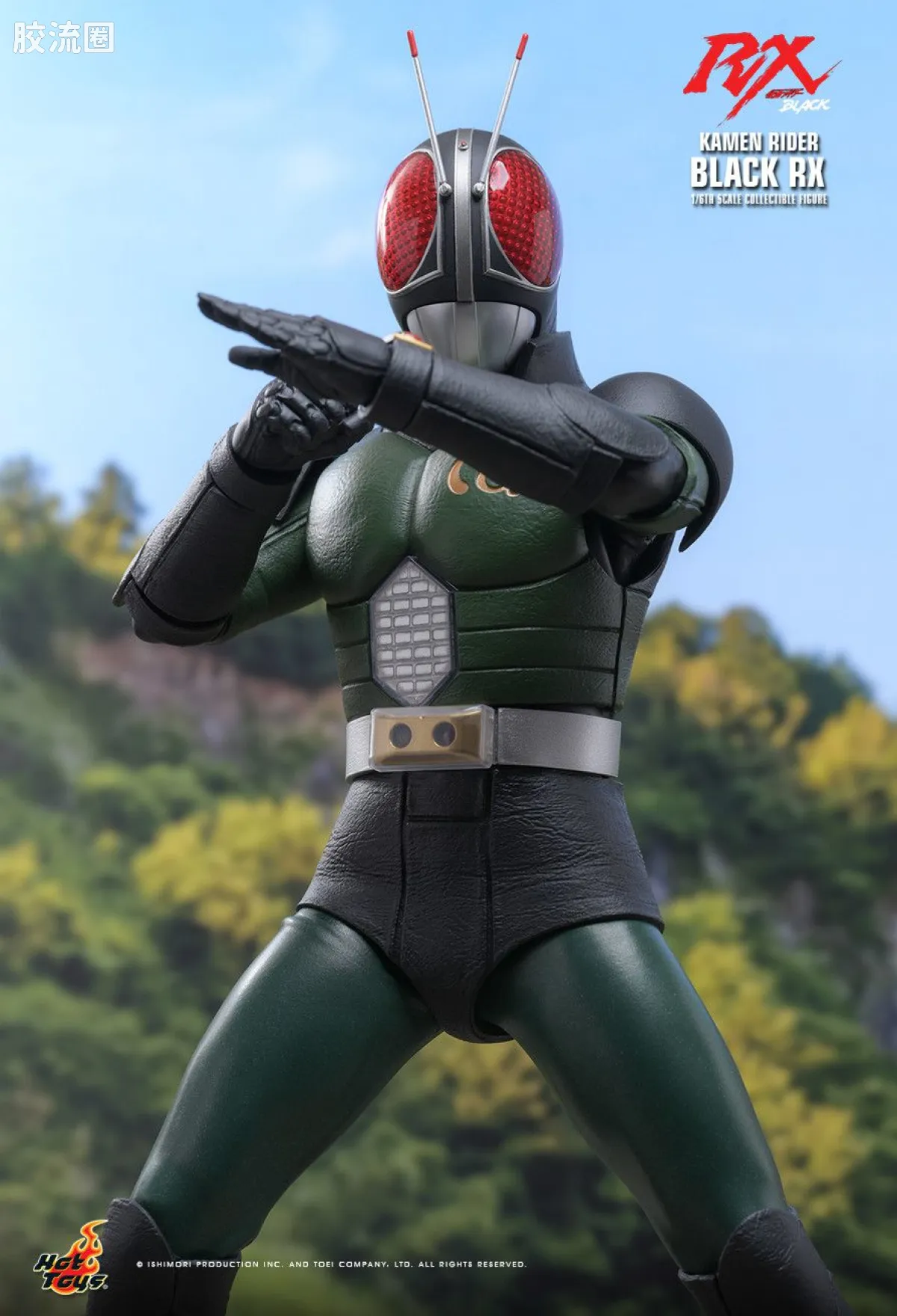 HT 1比6可动人偶 TMS系列 TMS179 假面骑士BLACK RX - 假面骑士BLACK RX - 图片