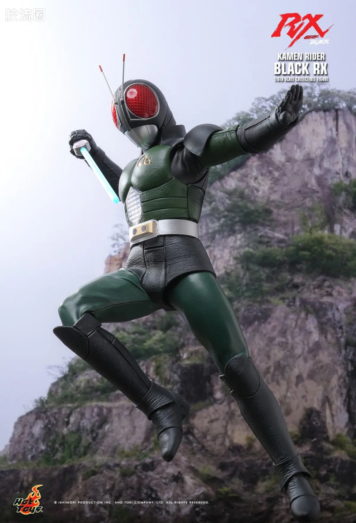 HT 1比6可动人偶 TMS系列 TMS179 假面骑士BLACK RX - 假面骑士BLACK RX - 图片