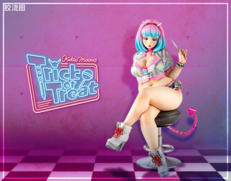 寿屋手办系列 ART FIGURE SELECTION Katie Moon's Trick or Treat by 藤本圭纪
