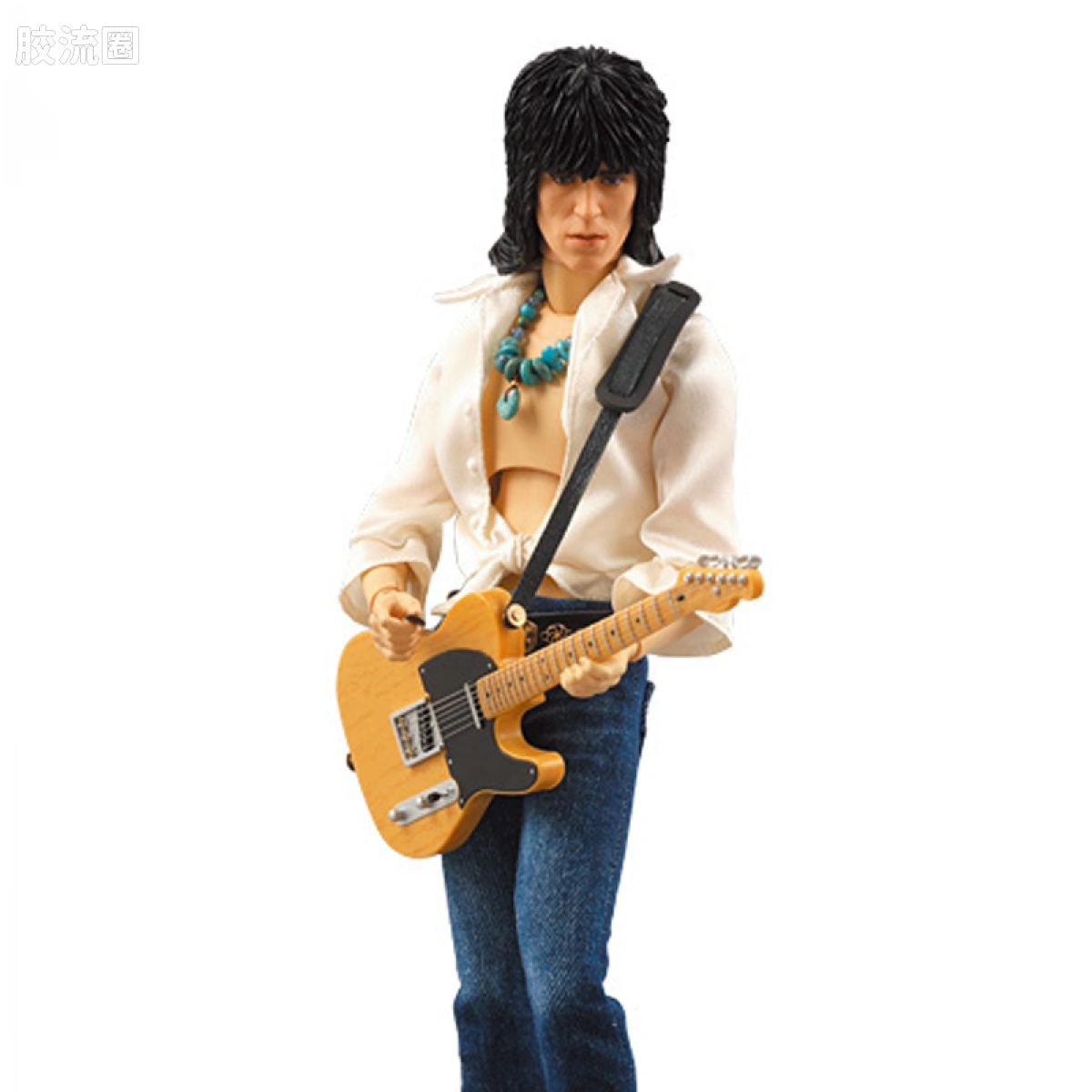 RAH12寸真人皮偶系列玩具 MUSIC Keith Richards