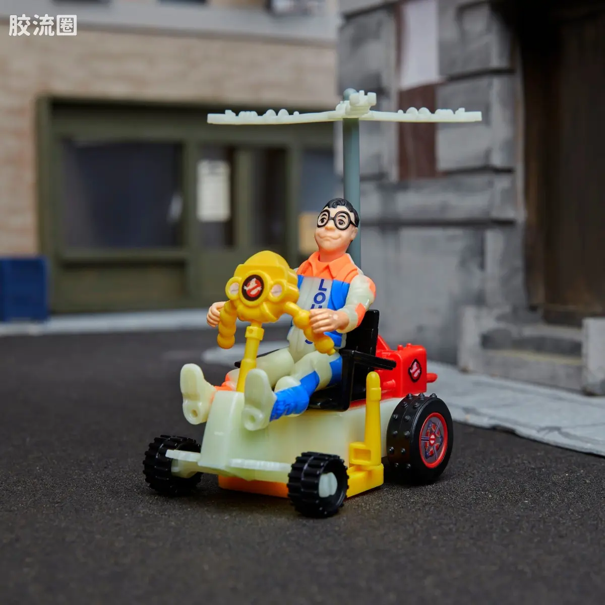孩之宝综合系列 捉鬼敢死队 真正的捉鬼敢死队 幽光夜光旋翼飞行器 - 图片