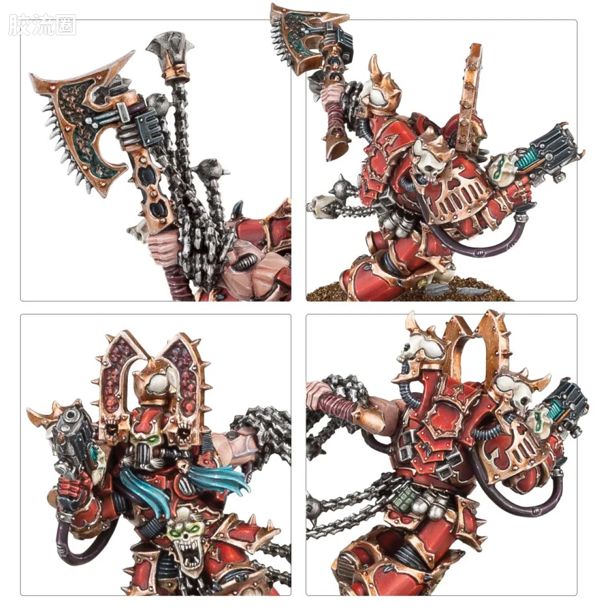 战锤40K World Eaters 吞世者 7版 背叛者卡恩 - 图片