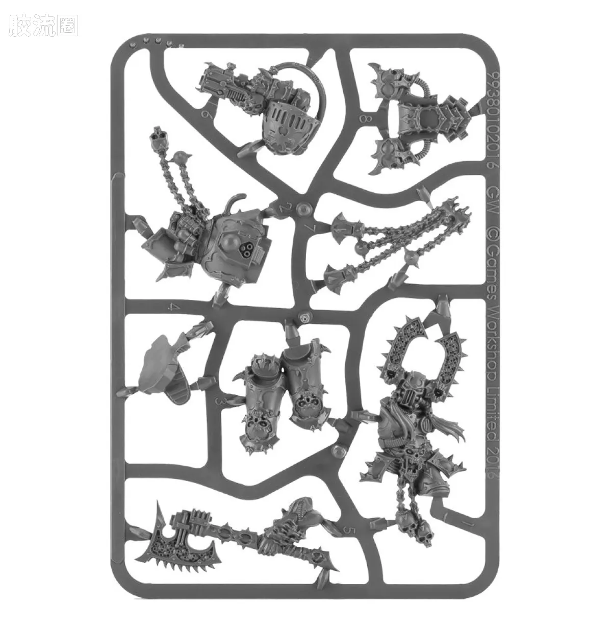 战锤40K World Eaters 吞世者 7版 背叛者卡恩 - 图片