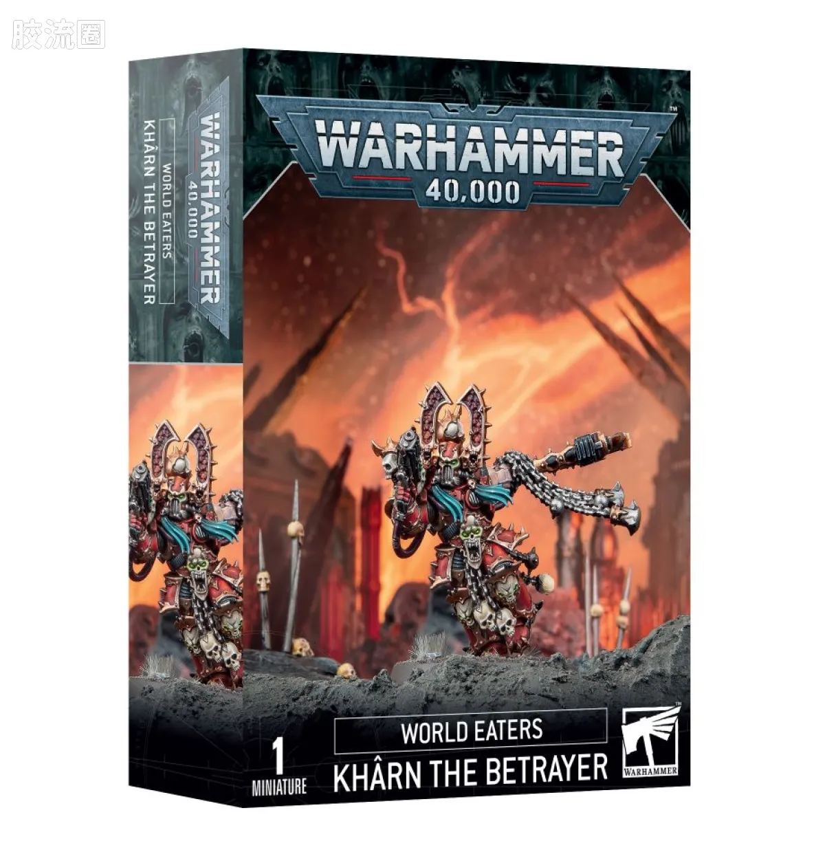 战锤40K World Eaters 吞世者 7版 背叛者卡恩 - 图片