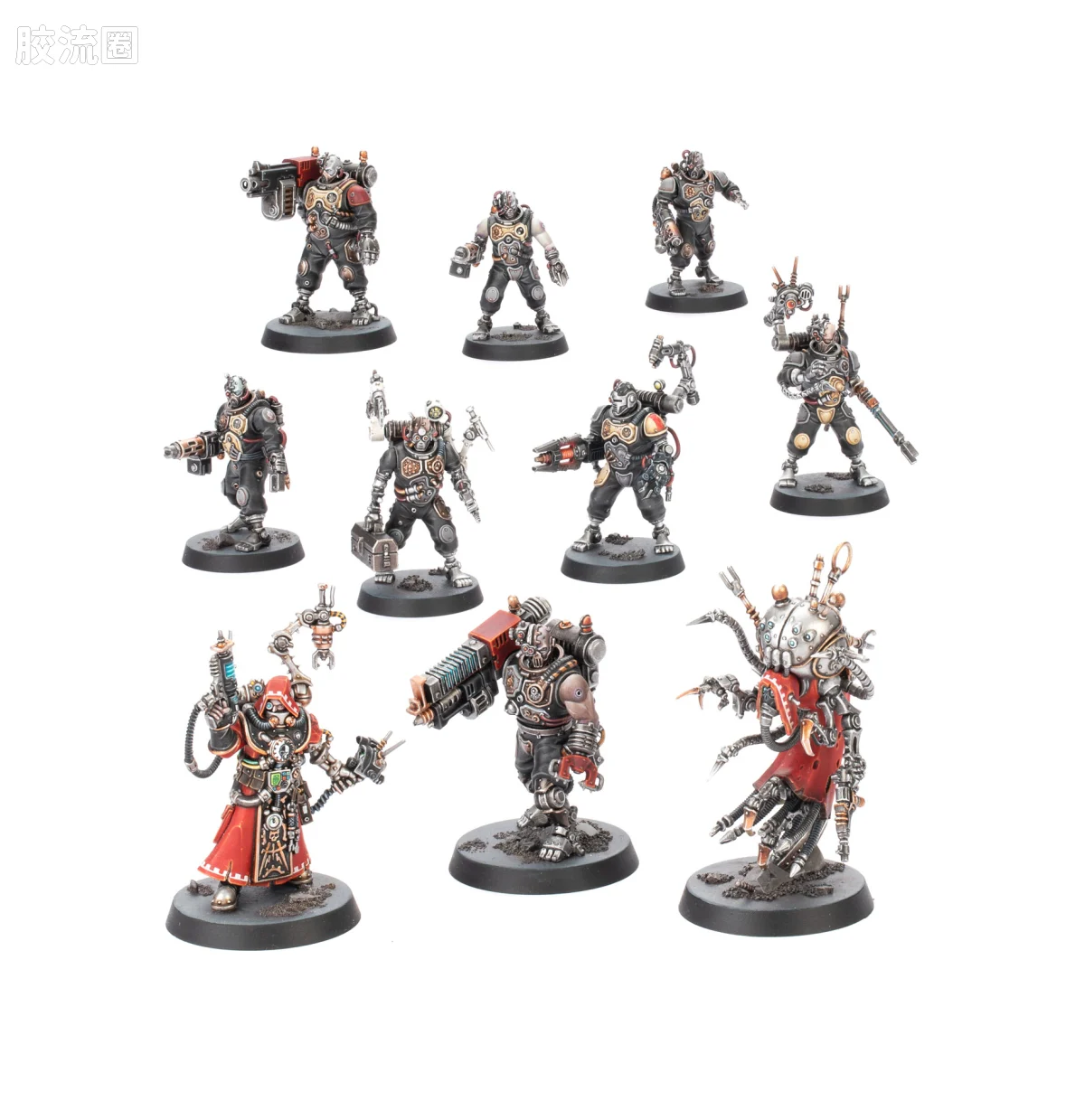 战锤40K Adeptus Mechanicus 机械修会 10版 杀戮小队 战斗支队 - 图片