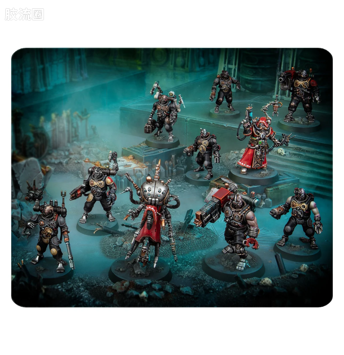战锤40K Adeptus Mechanicus 机械修会 10版 杀戮小队 战斗支队 - 图片