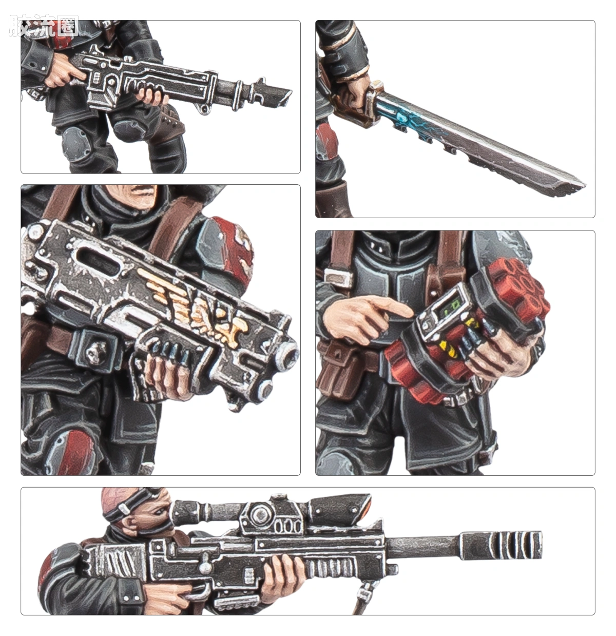 战锤40K Genestealer Cult 基因窃取者教派 10版 杀戮小队 族群裔兵 - 图片