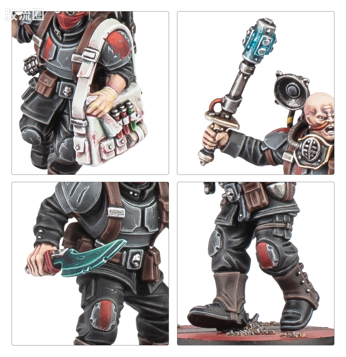 战锤40K Genestealer Cult 基因窃取者教派 10版 杀戮小队 族群裔兵 - 图片
