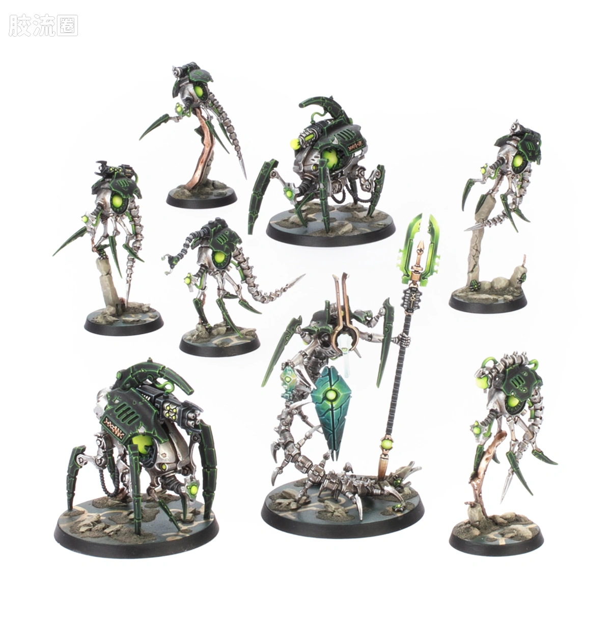 战锤40K Necron 太空死灵 10版 杀戮小队 冥工之环 - 图片