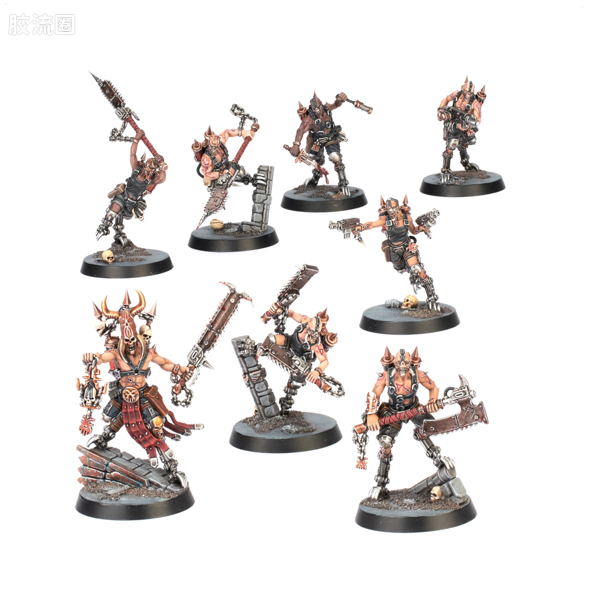 战锤40K World Eaters 吞世者 10版 杀戮小队 洒血狂 - 图片