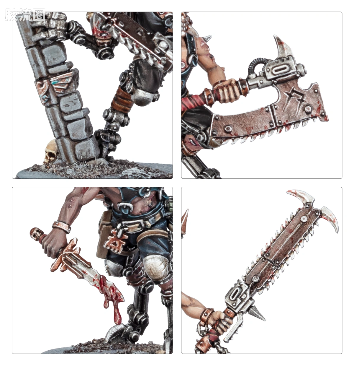 战锤40K World Eaters 吞世者 10版 杀戮小队 洒血狂 - 图片