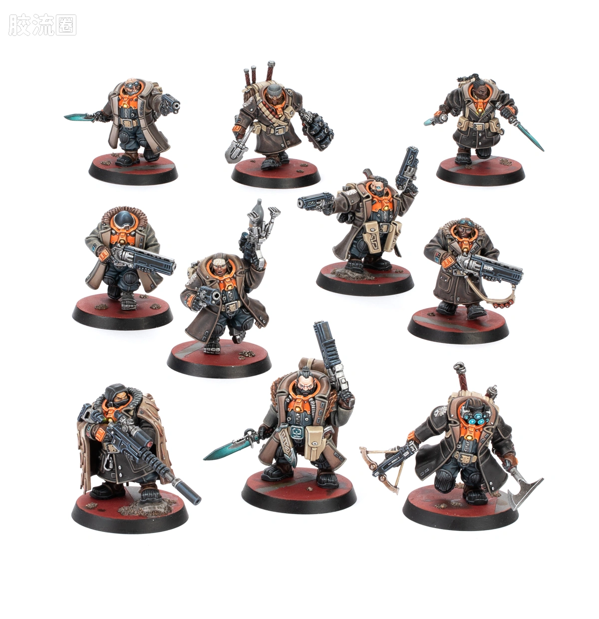 战锤40K Leagues of Votann/Squats 沃坦联盟/短人 10版 杀戮小队 远行者猎手 - 图片