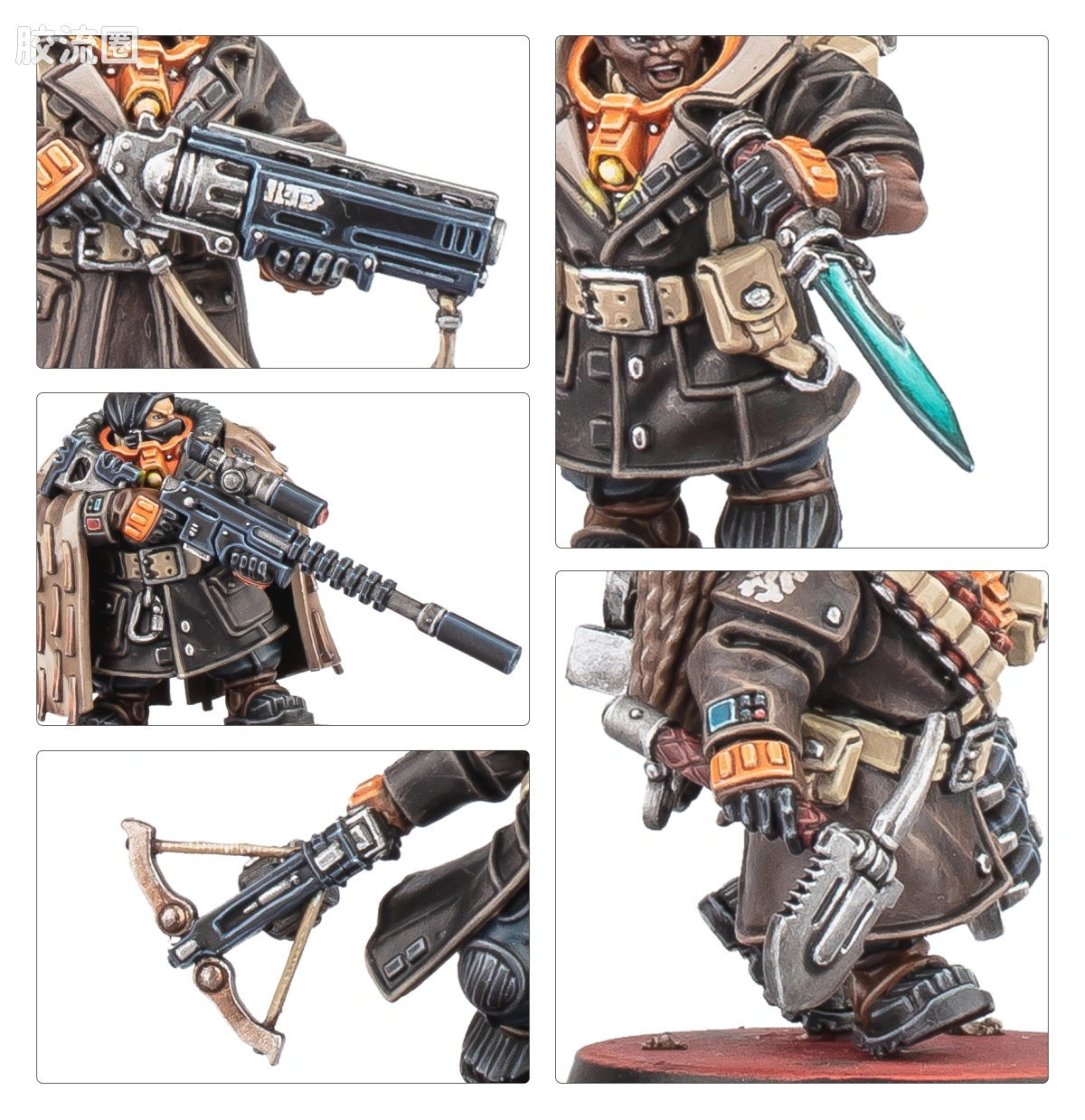 战锤40K Leagues of Votann/Squats 沃坦联盟/短人 10版 杀戮小队 远行者猎手 - 图片