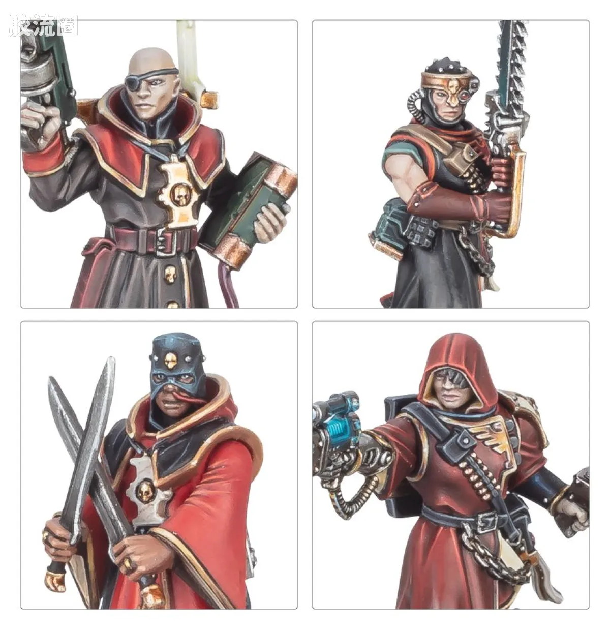 战锤40K Agents Of The Imperium 帝国特勤 9版 杀戮小队 审判庭特勤 - 图片