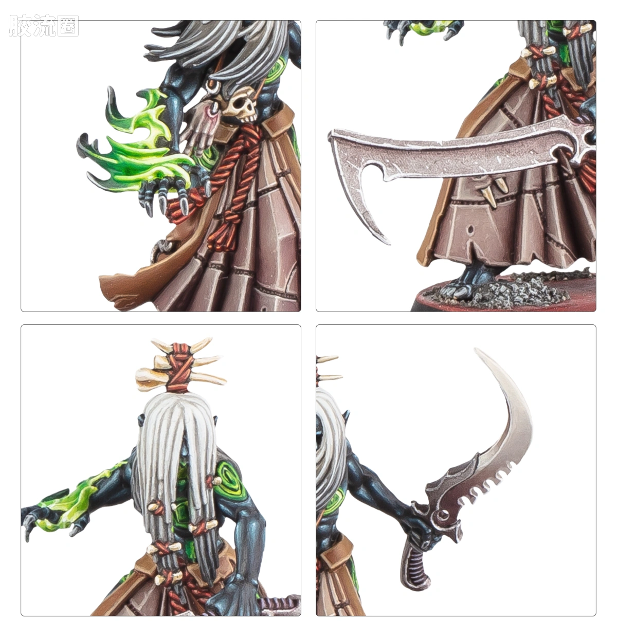 战锤40K Drukhari 黑暗灵族 10版 杀戮小队 曼德拉 - 图片