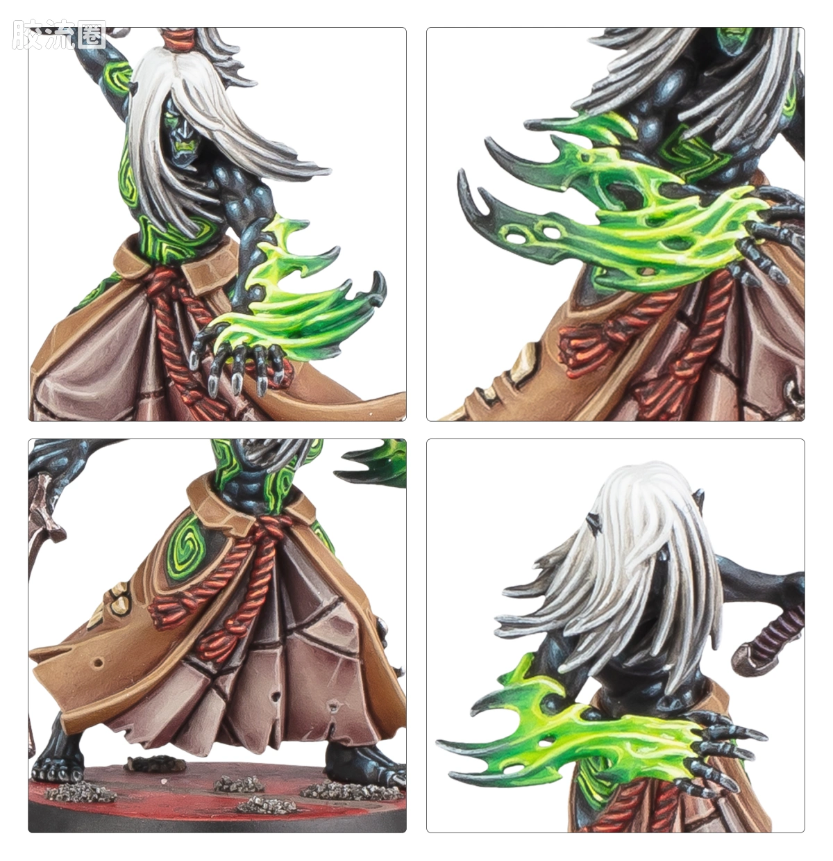 战锤40K Drukhari 黑暗灵族 10版 杀戮小队 曼德拉 - 图片