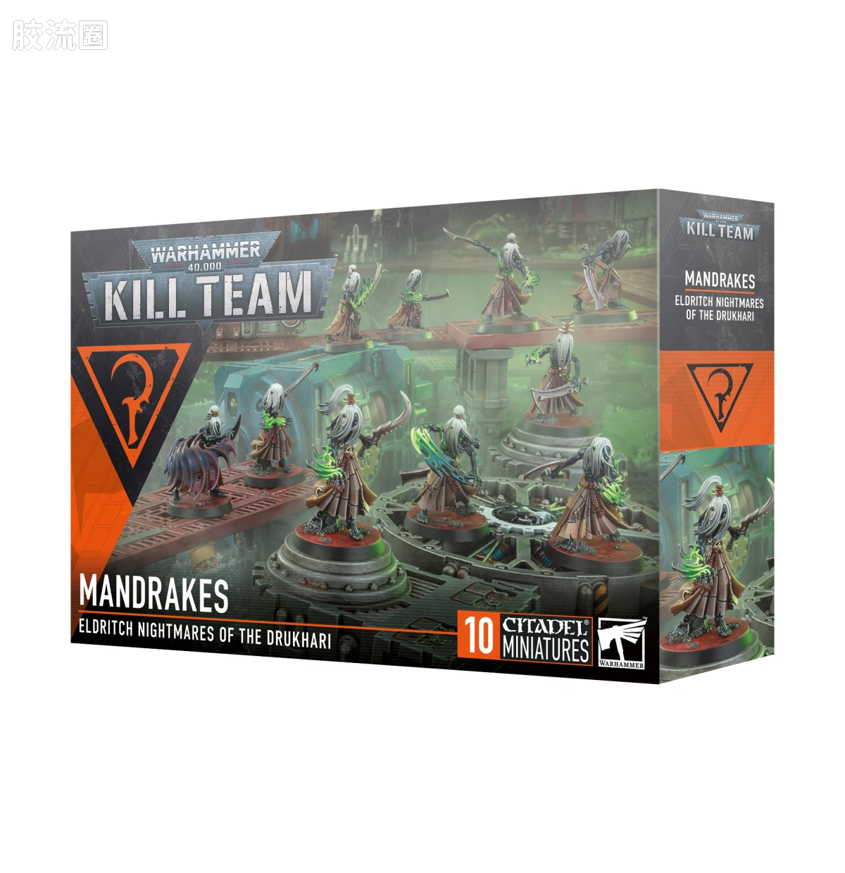 战锤40K Drukhari 黑暗灵族 10版 杀戮小队 曼德拉 - 图片