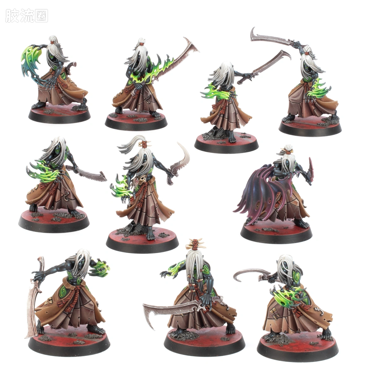 战锤40K Drukhari 黑暗灵族 10版 杀戮小队 曼德拉 - 图片