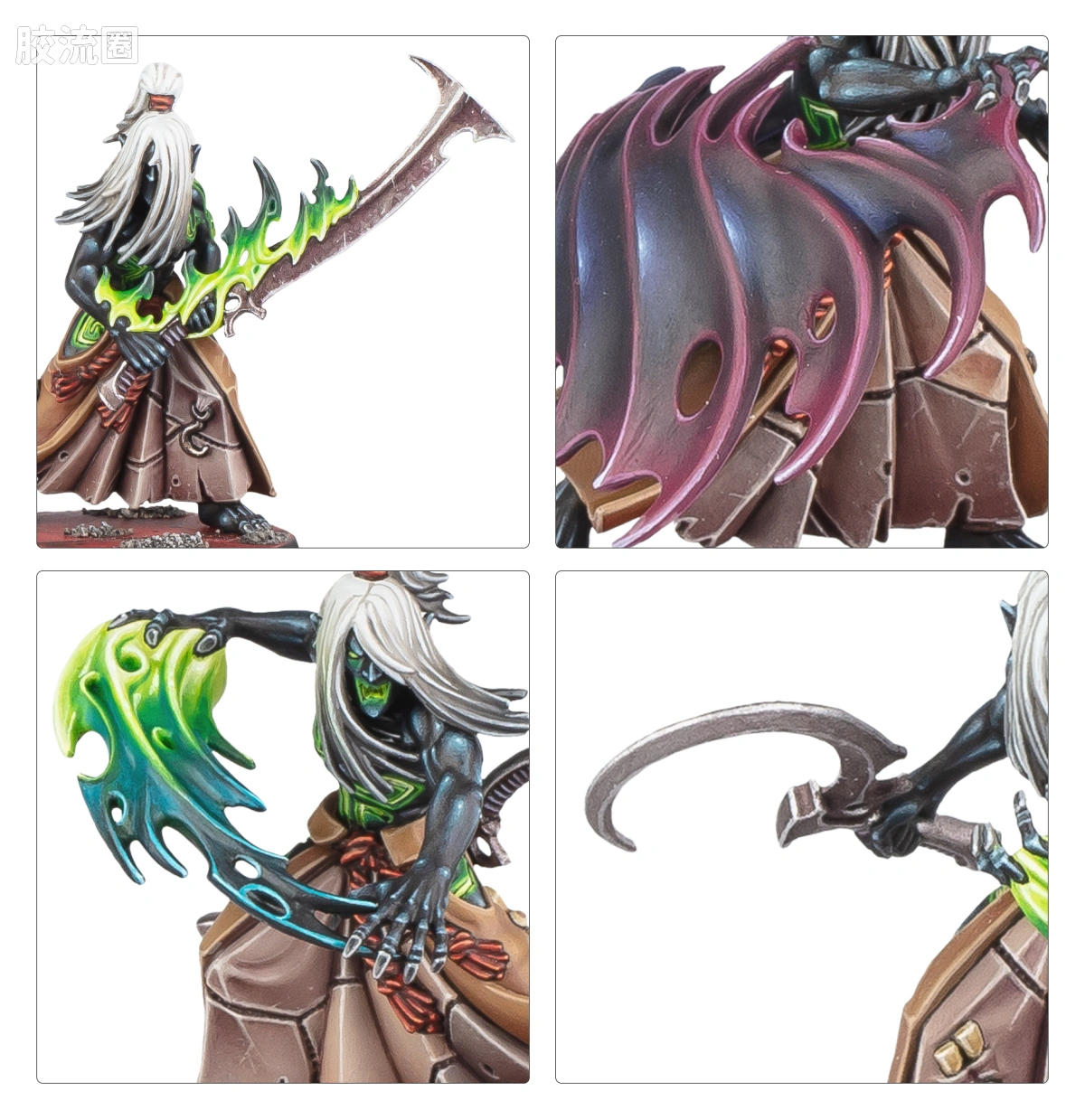 战锤40K Drukhari 黑暗灵族 10版 杀戮小队 曼德拉 - 图片