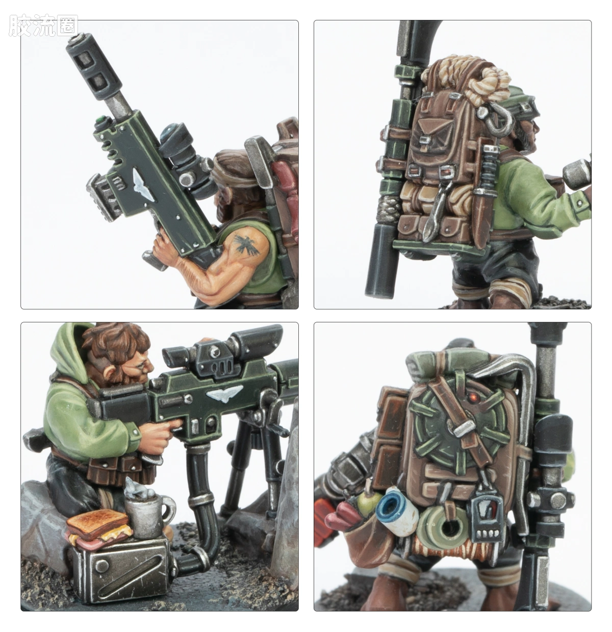 战锤40K Astra Militarum 星界军 10版 杀戮小队 莱特林人 - 图片