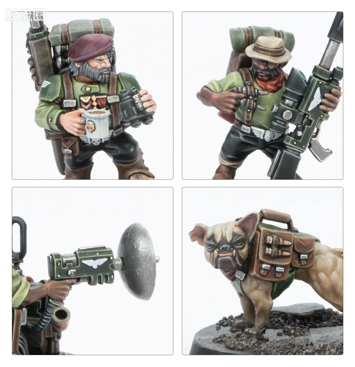 战锤40K Astra Militarum 星界军 10版 杀戮小队 莱特林人 - 图片