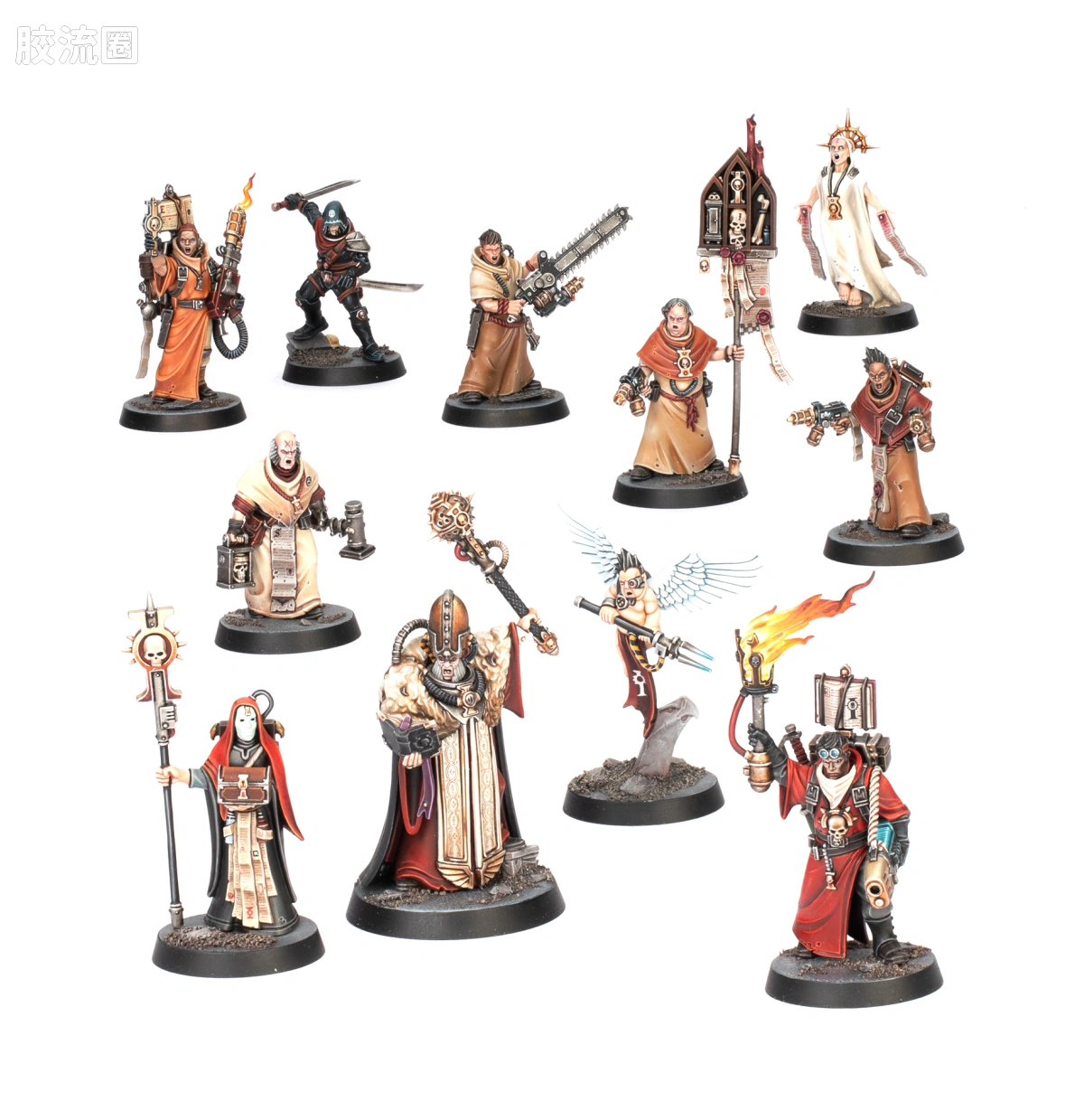 战锤40K Adepta Sororitas 修女会 10版 杀戮小队 净化者 - 图片