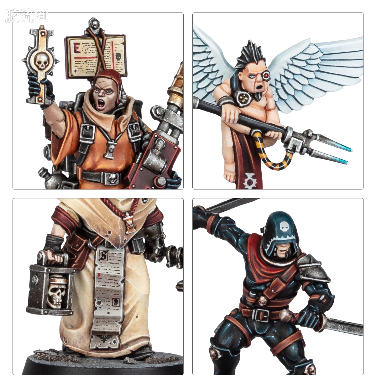 战锤40K Adepta Sororitas 修女会 10版 杀戮小队 净化者 - 图片