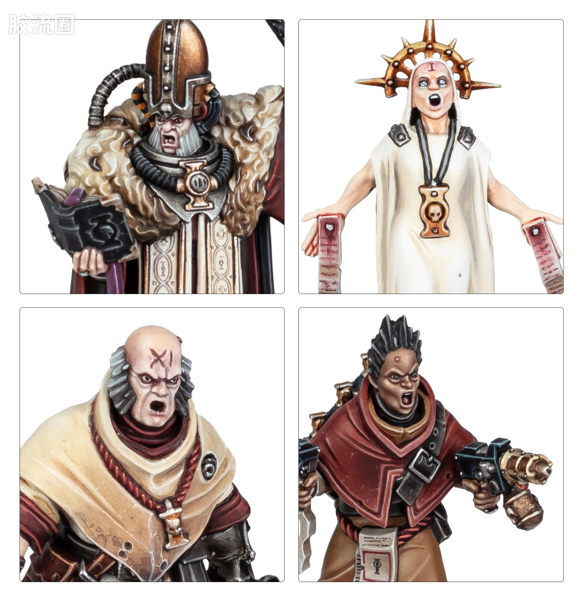 战锤40K Adepta Sororitas 修女会 10版 杀戮小队 净化者 - 图片