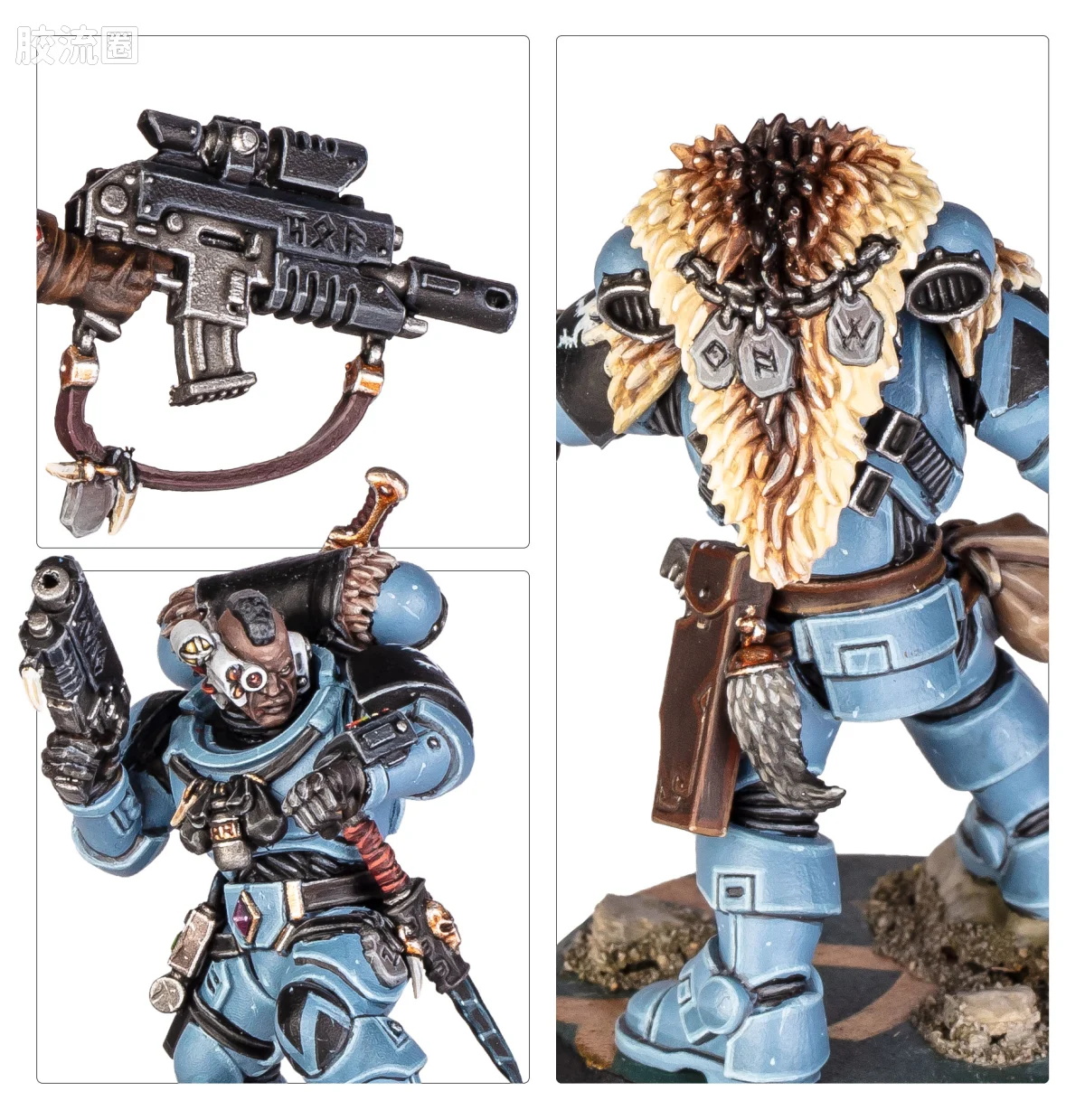 战锤40K Space Wolves 太空野狼 10版 杀戮小队 狼侦察 - 图片