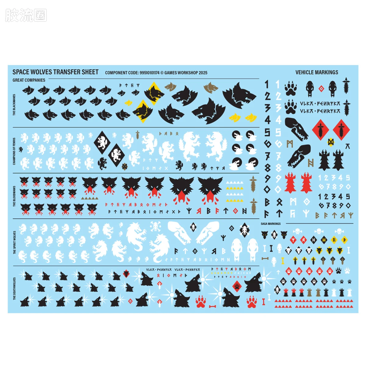 战锤40K Space Wolves 太空野狼 10版 杀戮小队 狼侦察 - 图片