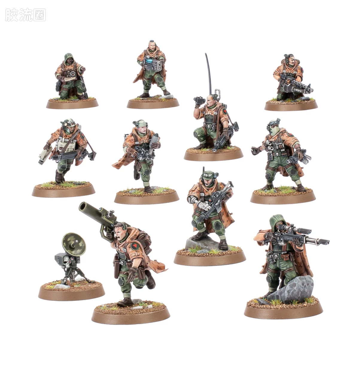 战锤40K Astra Militarum 星界军 10版 杀戮小队 魅影小队 - 图片