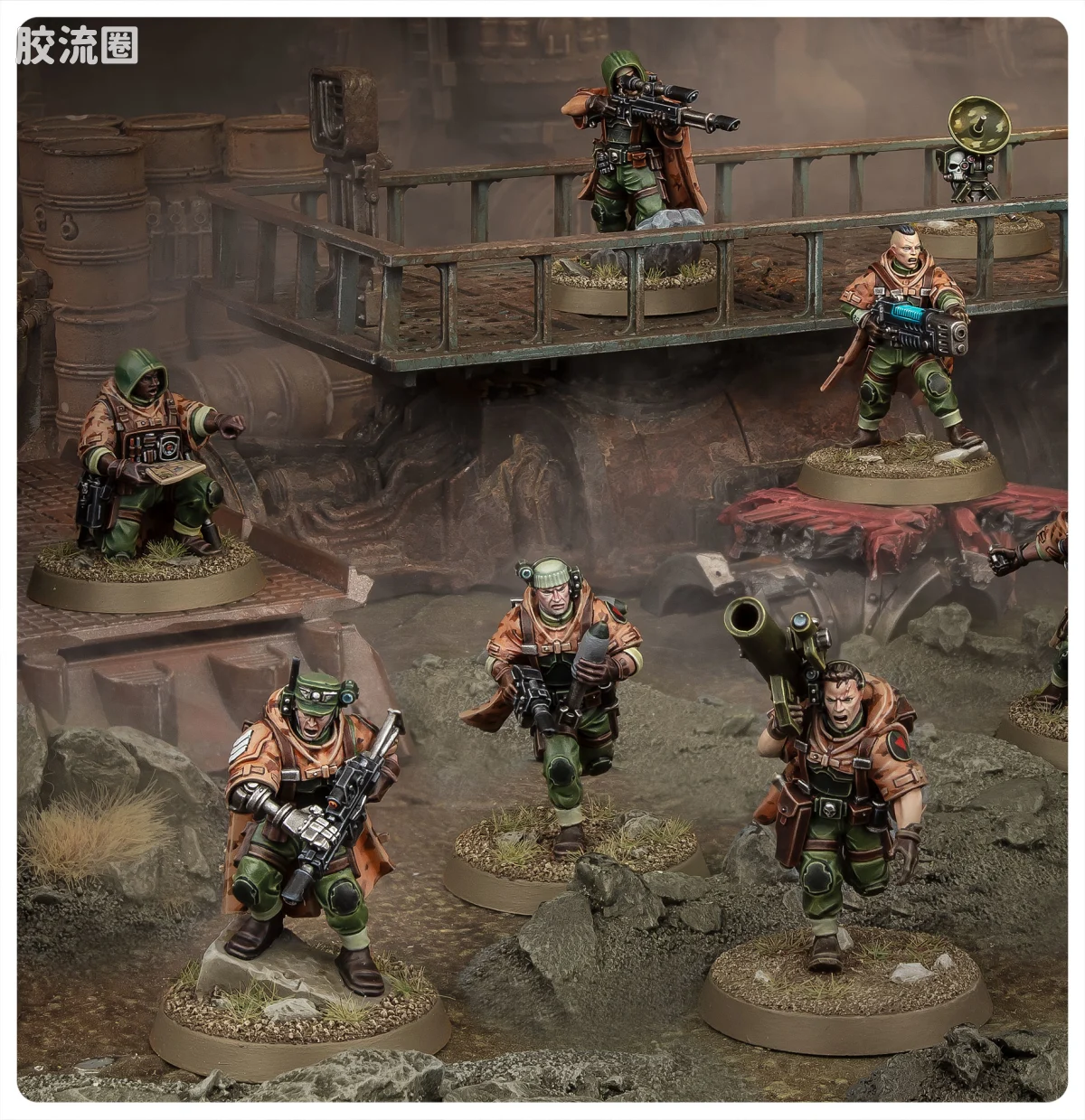 战锤40K Astra Militarum 星界军 10版 杀戮小队 魅影小队 - 图片