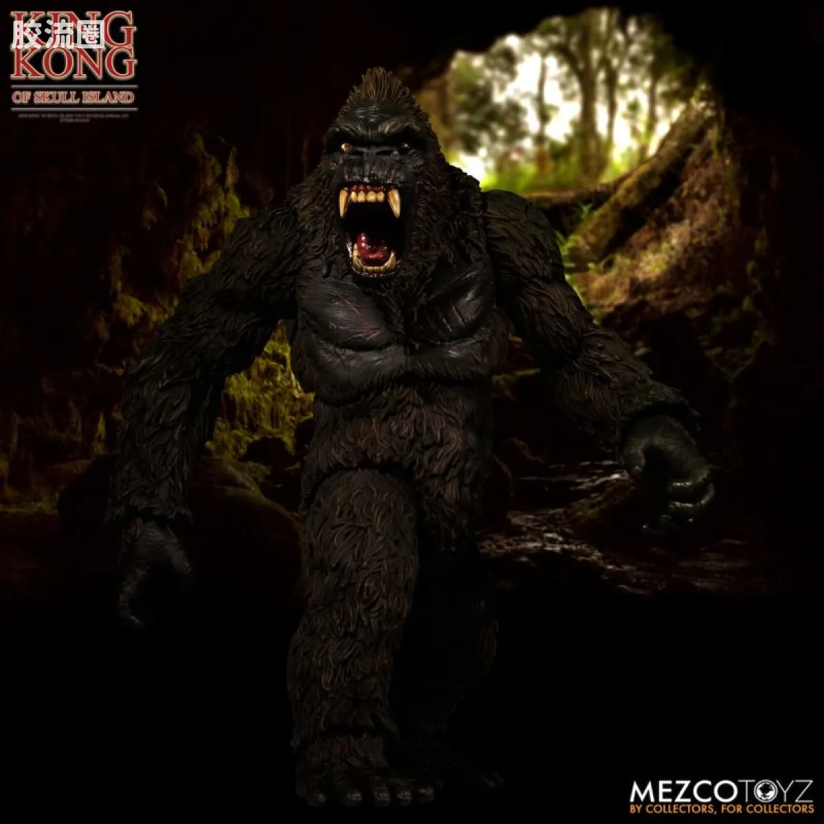 Mezco 综合系列 18寸系列 骷髅岛金刚 金刚 终极版 - 图片