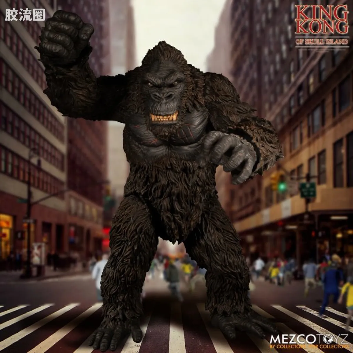 Mezco 综合系列 18寸系列 骷髅岛金刚 金刚 终极版 - 图片