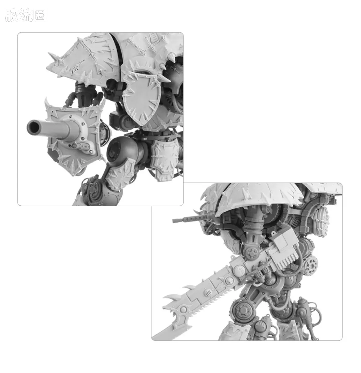战锤40K Chaos Knights 混沌骑士 FW版 混沌骑士 - 图片