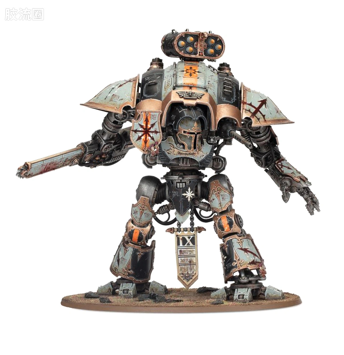 战锤40K Chaos Knights 混沌骑士 8版 掠夺者骑士 - 图片
