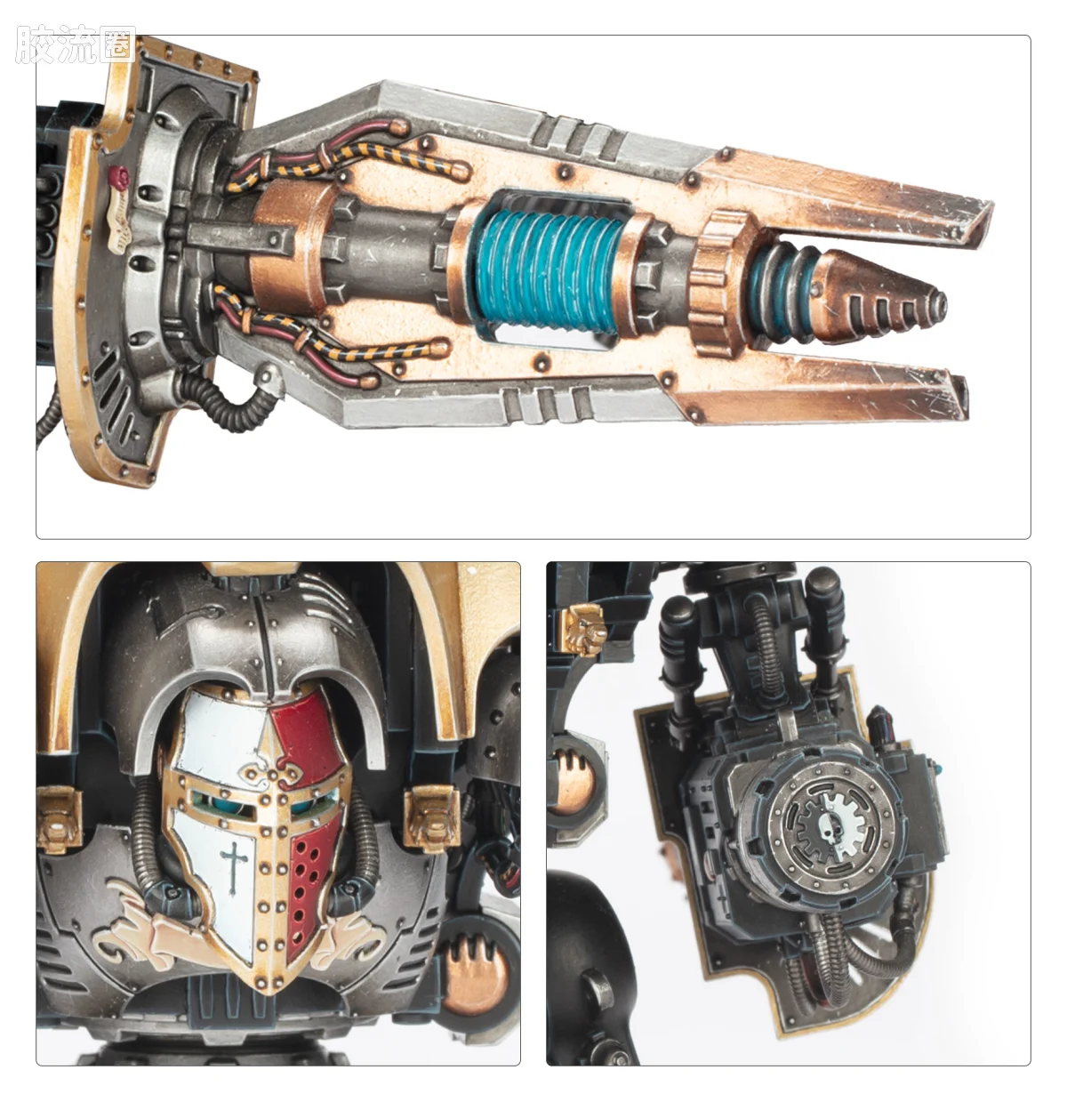 战锤40K Imperial Knights 帝国骑士 8版 教导骑士·狼王号 - 图片