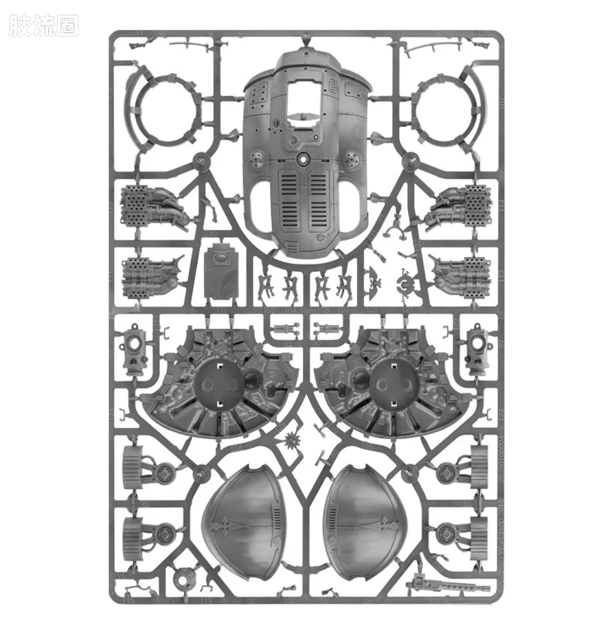 战锤40K Imperial Knights 帝国骑士 8版 教导骑士·狼王号 - 图片