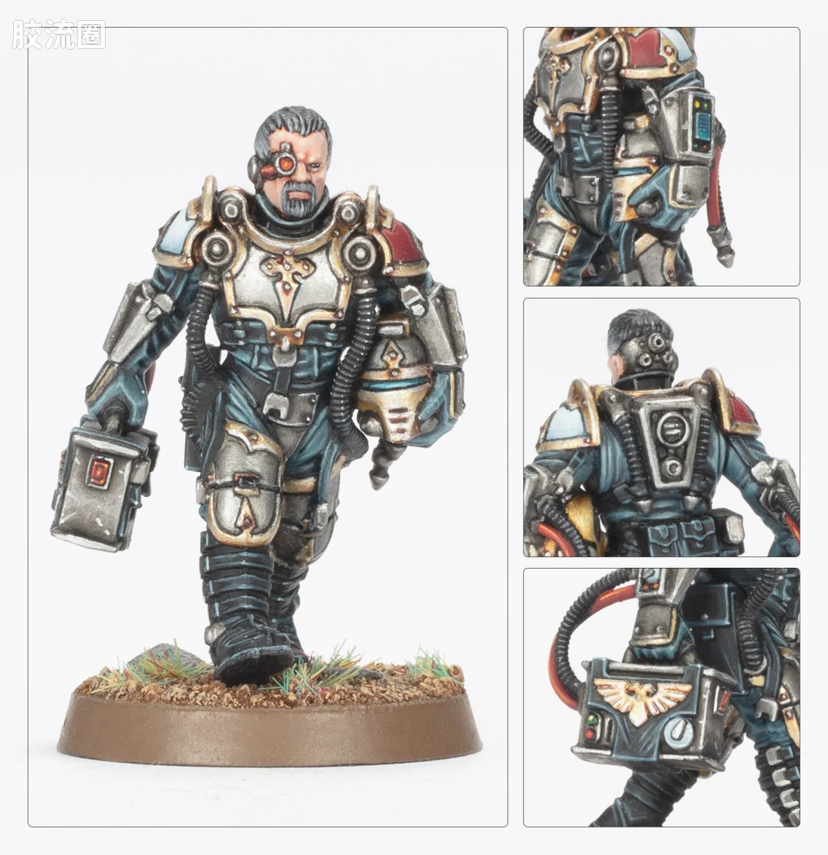 战锤40K Imperial Knights 帝国骑士 8版 教导骑士·狼王号 - 图片