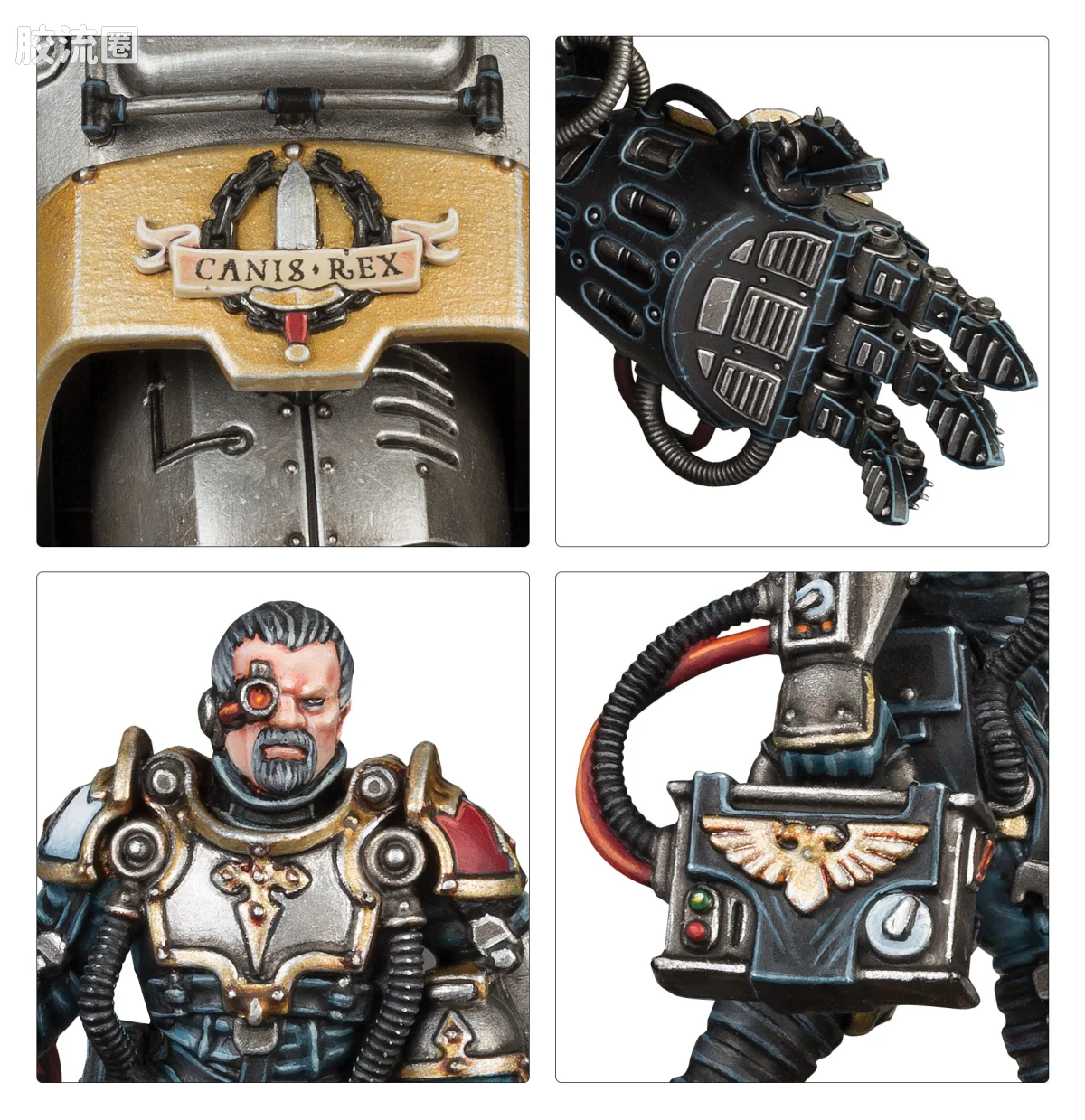 战锤40K Imperial Knights 帝国骑士 8版 教导骑士·狼王号 - 图片