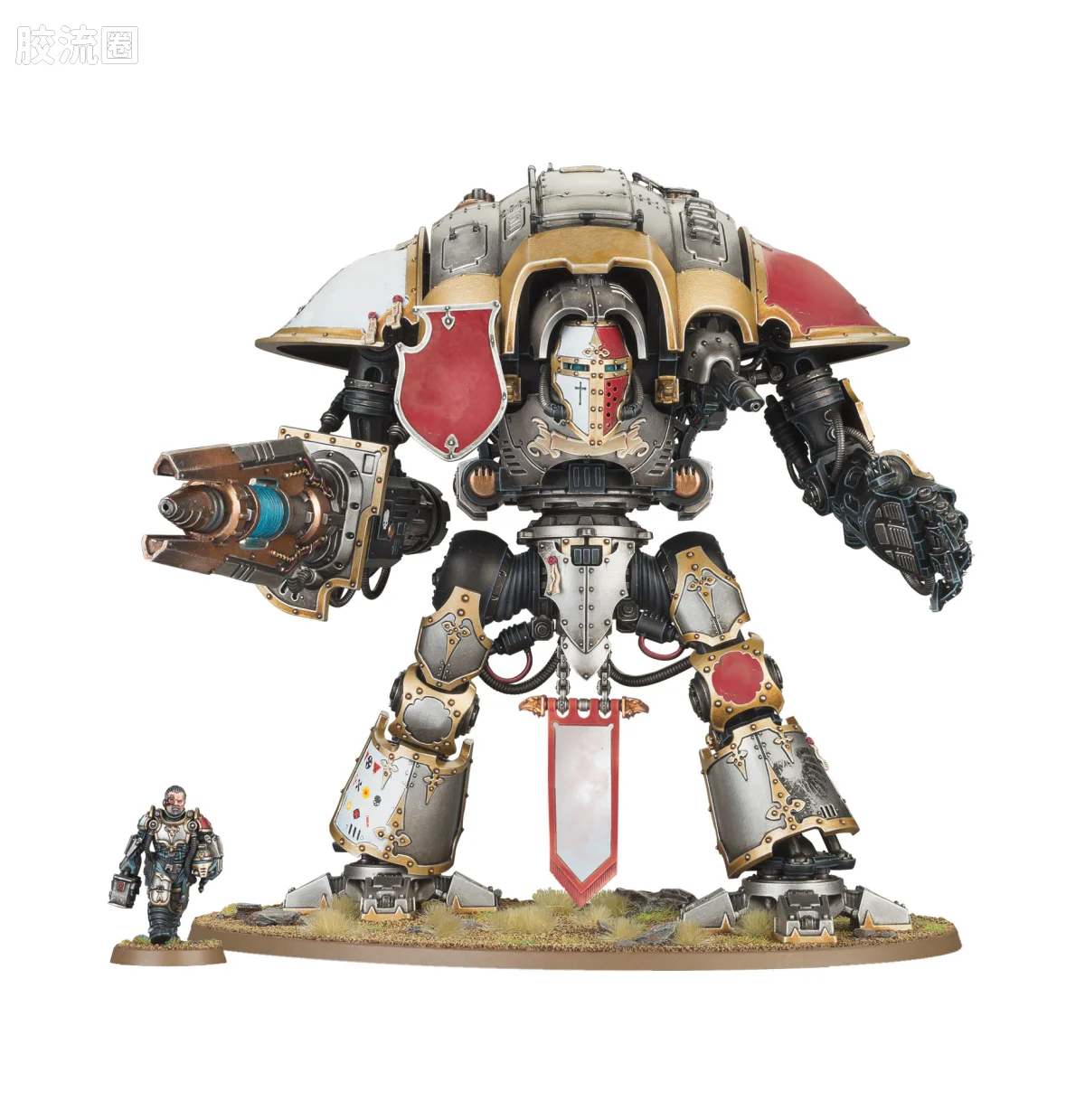 战锤40K Imperial Knights 帝国骑士 8版 教导骑士·狼王号 - 图片