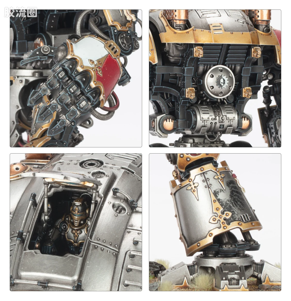 战锤40K Imperial Knights 帝国骑士 8版 教导骑士·狼王号 - 图片