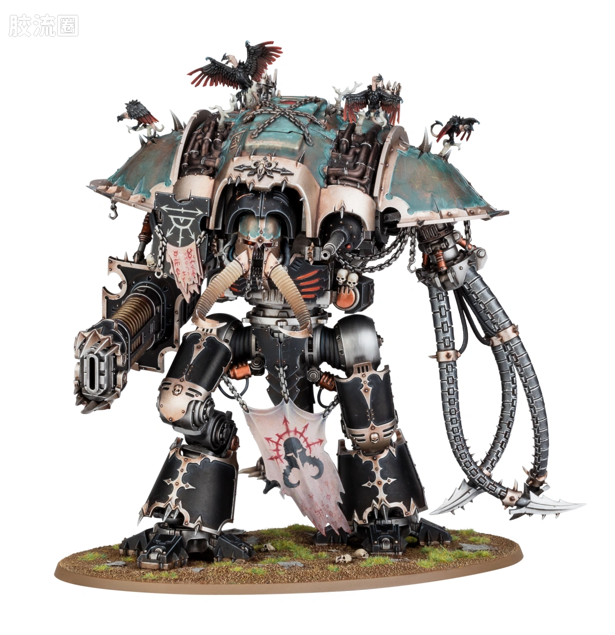 战锤40K Chaos Knights 混沌骑士 10版 毁灭者骑士 - 图片