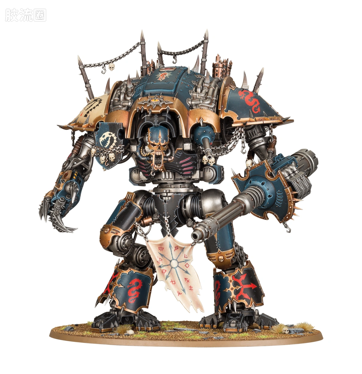 战锤40K Chaos Knights 混沌骑士 10版 毁灭者骑士 - 图片