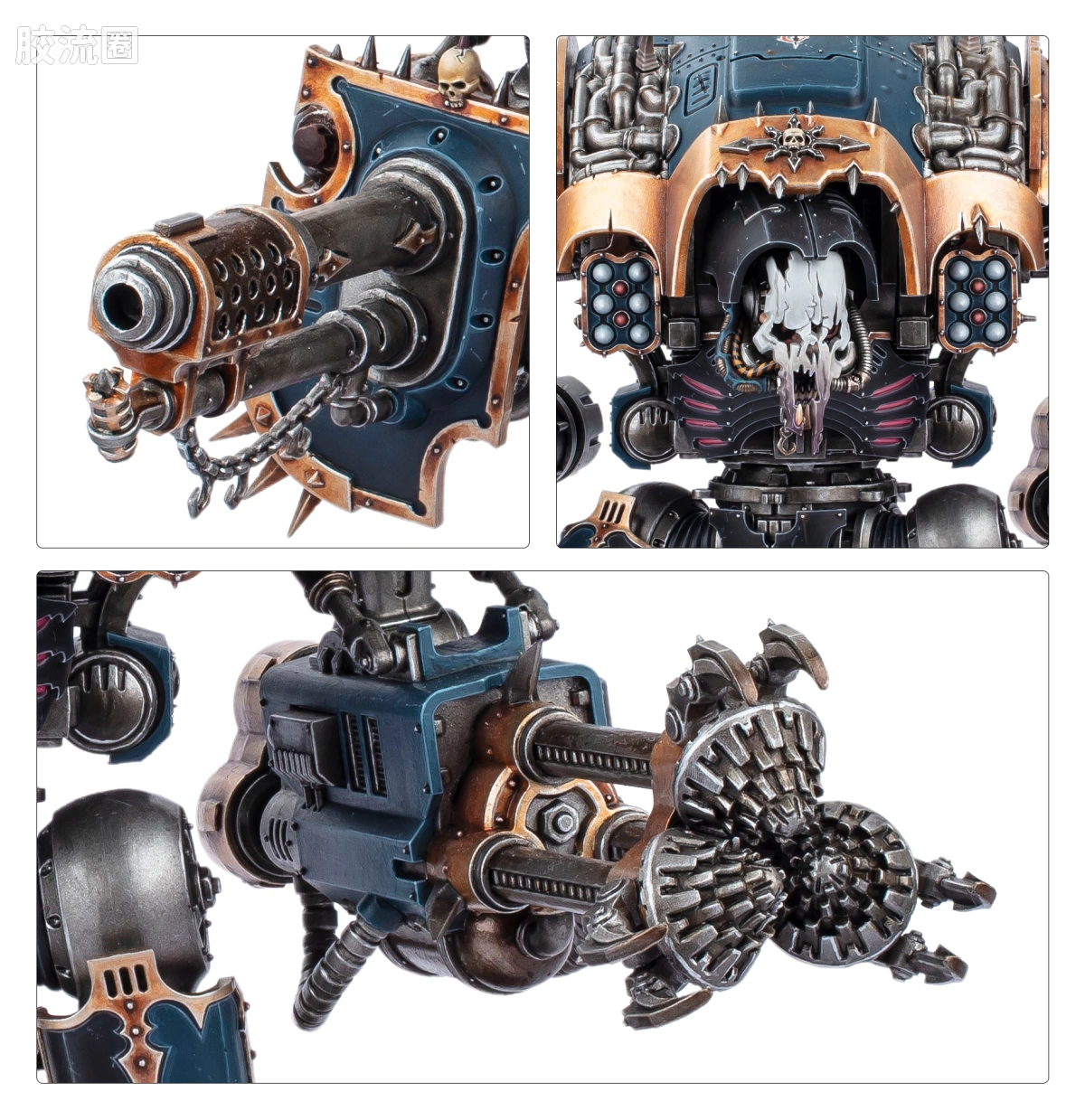 战锤40K Chaos Knights 混沌骑士 10版 毁灭者骑士 - 图片
