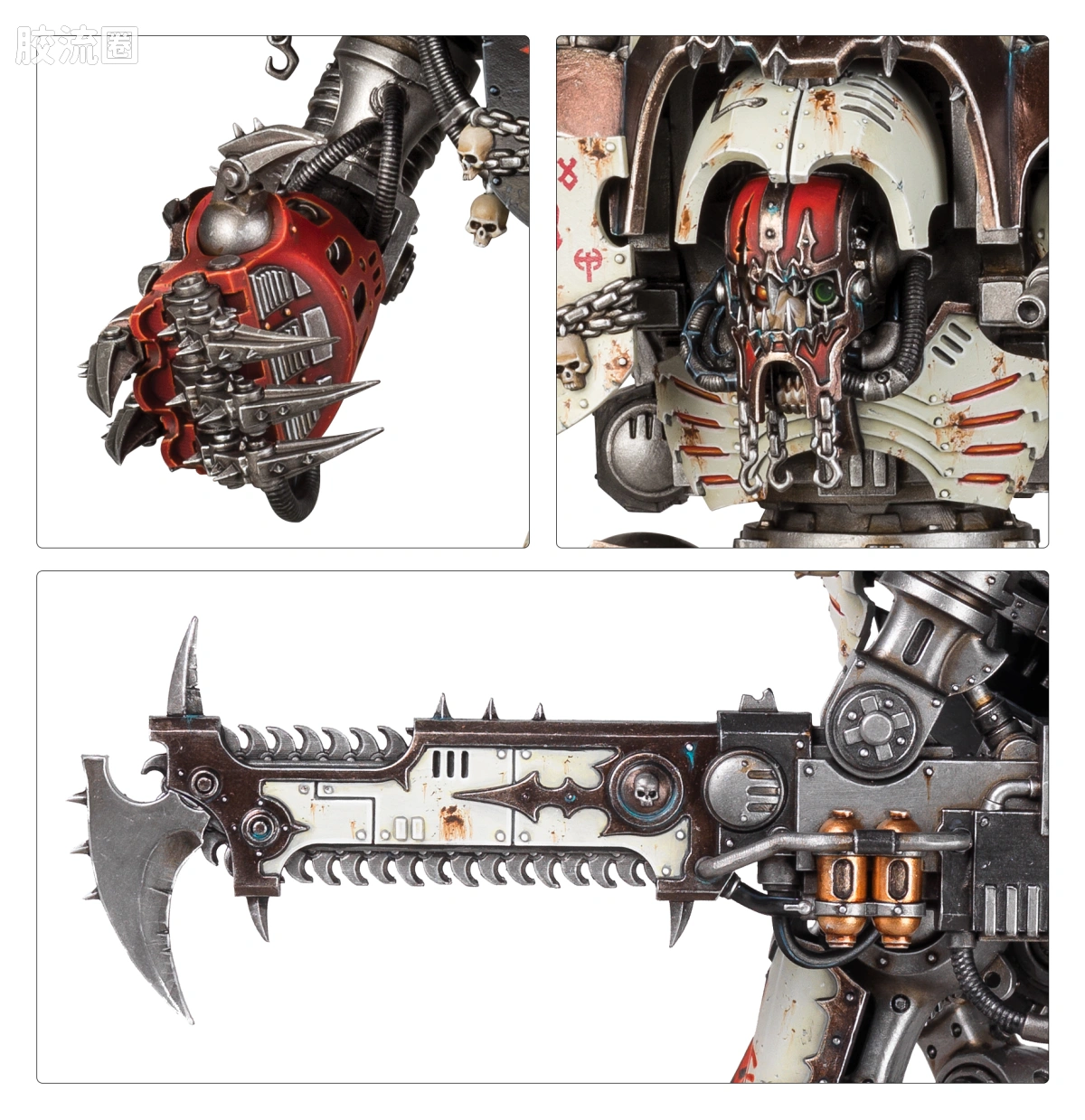 战锤40K Chaos Knights 混沌骑士 10版 毁灭者骑士 - 图片