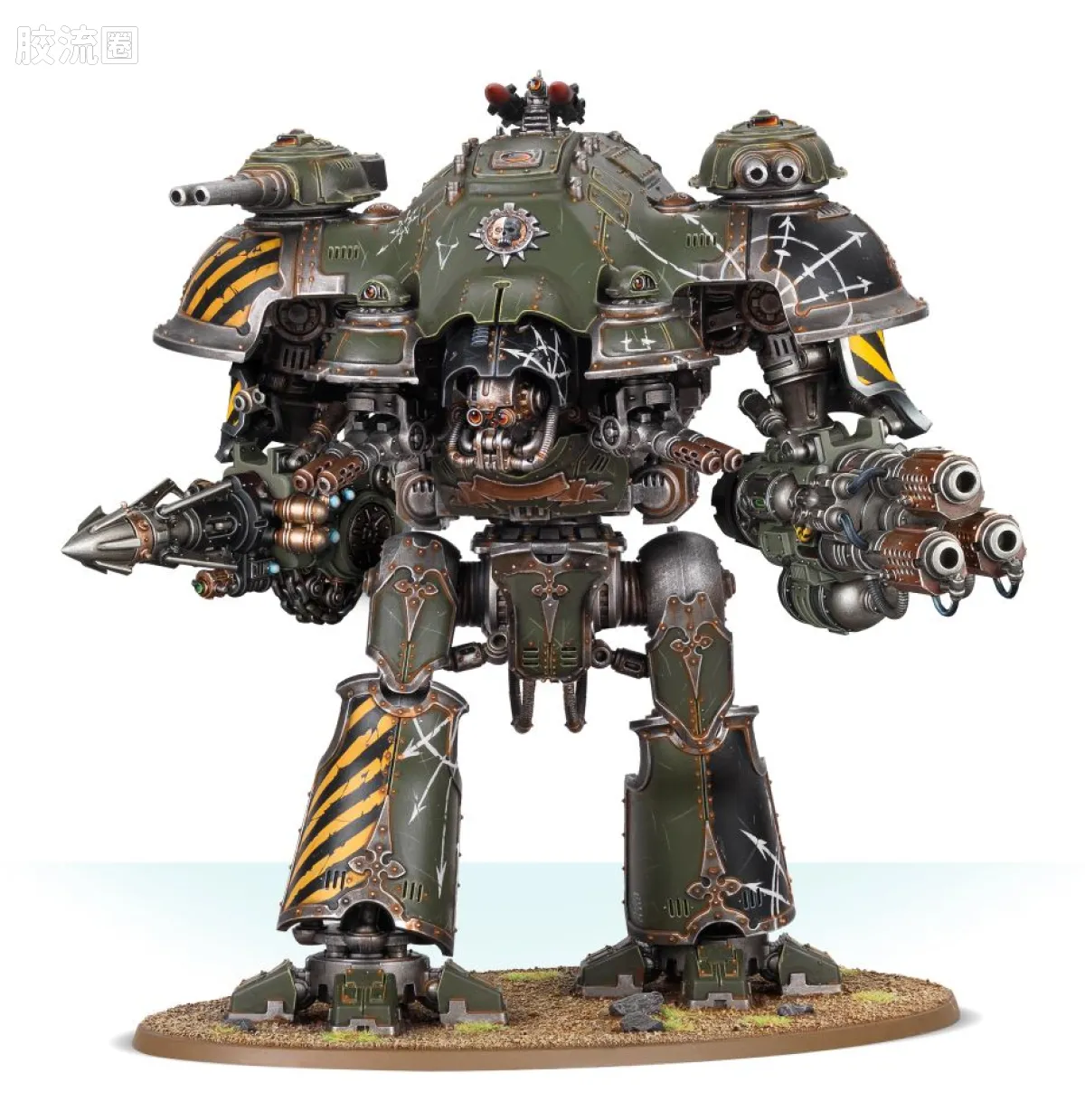 战锤40K Chaos Knights 混沌骑士 8版 暴君骑士 - 图片
